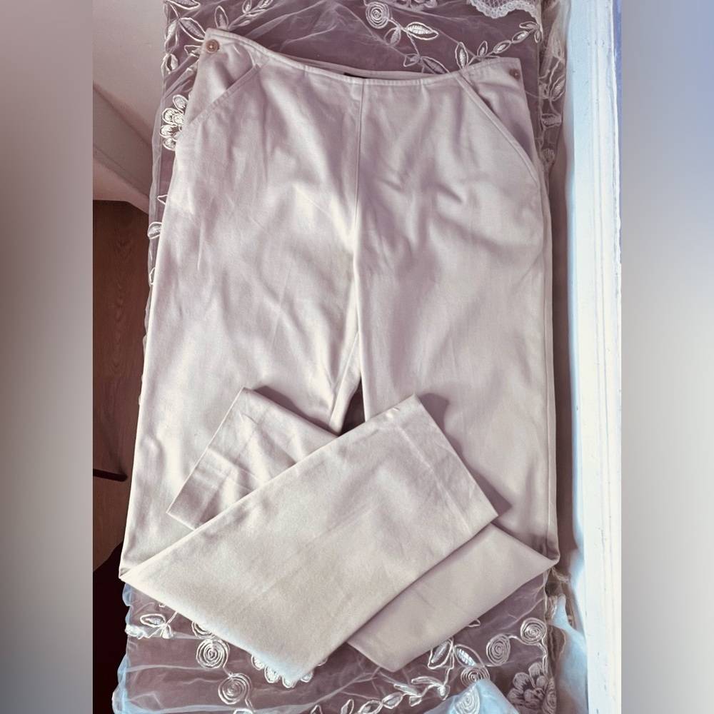 Juicy Couture Off White Track Pants